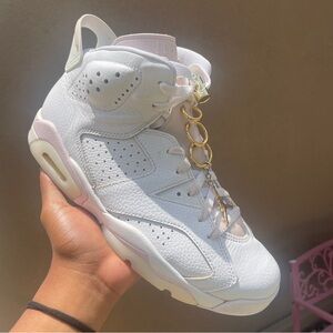 Air Jordan 6 womens “gold hoops”